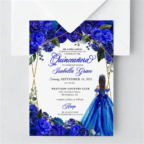 Implementing Blue Invitation Ideas